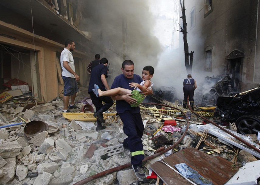 ܇(ch)ը20121019գ׶ؐͽ۾ӵAchrafiyeh^(q)l(f)һ܇(ch)ըըԓД(sh)(li)(yn)صıը¼Dһ۾ԮˆTһ(g)܂к(lin)/Hussein Malla