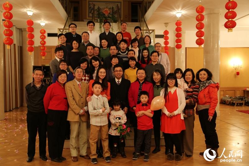 駐捷克使館全家福