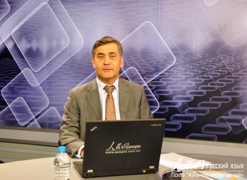 哈薩克斯坦駐華大使葉爾梅克巴耶夫(資料圖)