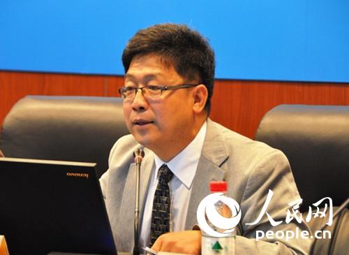 中國(guó)社會(huì)科學(xué)院日本研究所副所長(zhǎng)楊伯江(攝影:人民網(wǎng) 鄭青亭)