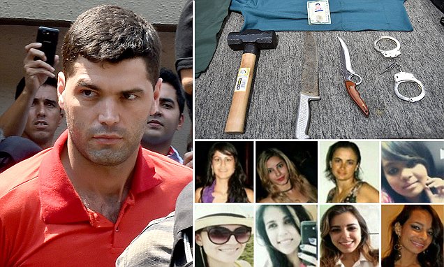 26歲巴西保安“為放松自己”殺害39人