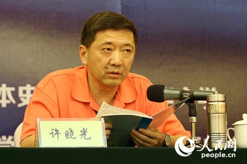 四川師范大學(xué)歷史文化與旅游學(xué)院教授許曉光(林昶 攝)