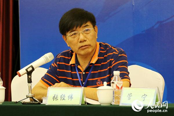 中國(guó)社會(huì)科學(xué)院世界歷史研究所研究員張經(jīng)緯(林昶 攝)