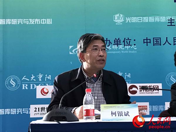 清華大學(xué)技術(shù)創(chuàng)新研究中心研究員柯銀斌 江婧婍攝