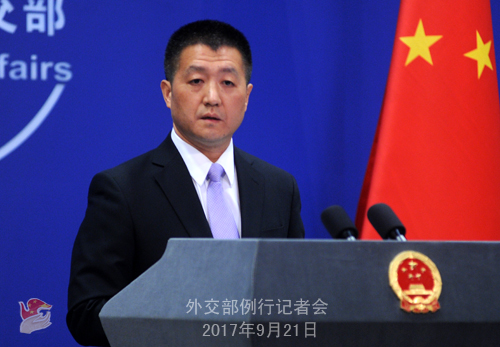 安倍稱應(yīng)對(duì)朝鮮的時(shí)間已不多 外交部回應(yīng)