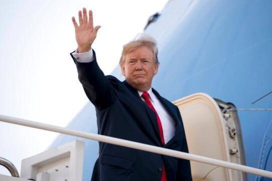 特朗普開啟亞洲之行 (圖源:中國青年網(wǎng))