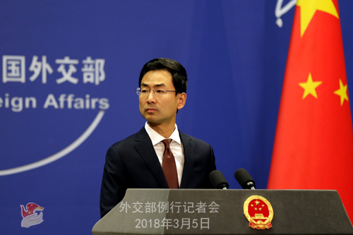 外交部:韓方派特使團(tuán)訪朝 中方期待取得積極成果