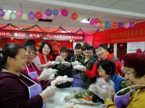 天津三社聯(lián)動鬧元宵