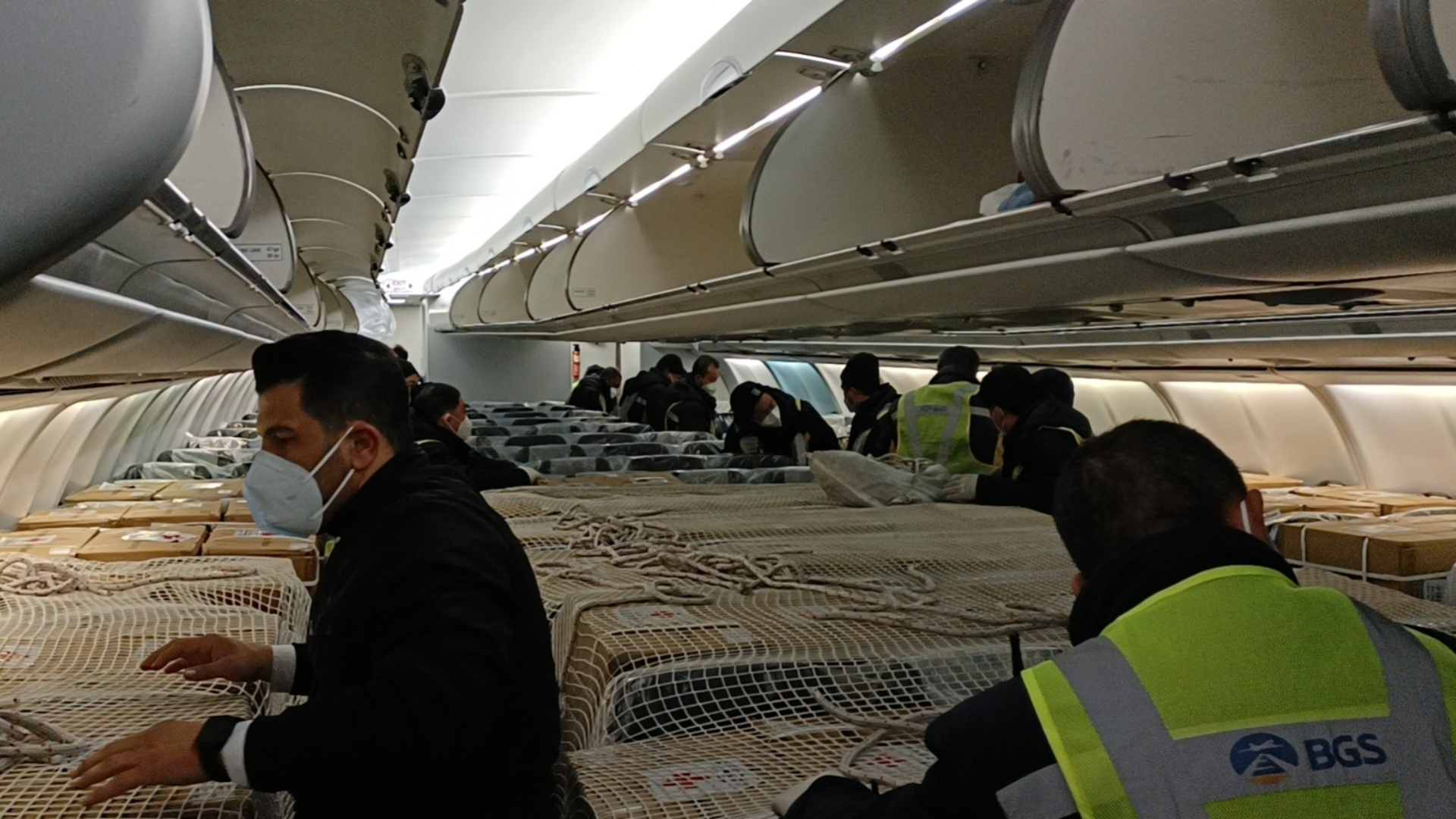 中國紅十字會援助敘利亞第二批物資啟運(yùn)。中國紅十字會供圖