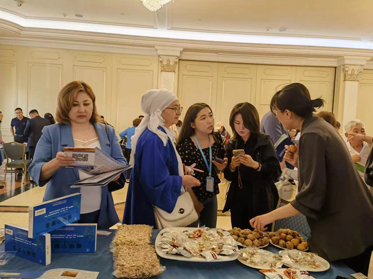 甘肅省貿(mào)促會率代表團(tuán)訪問哈薩克斯坦。甘肅省貿(mào)促會供圖