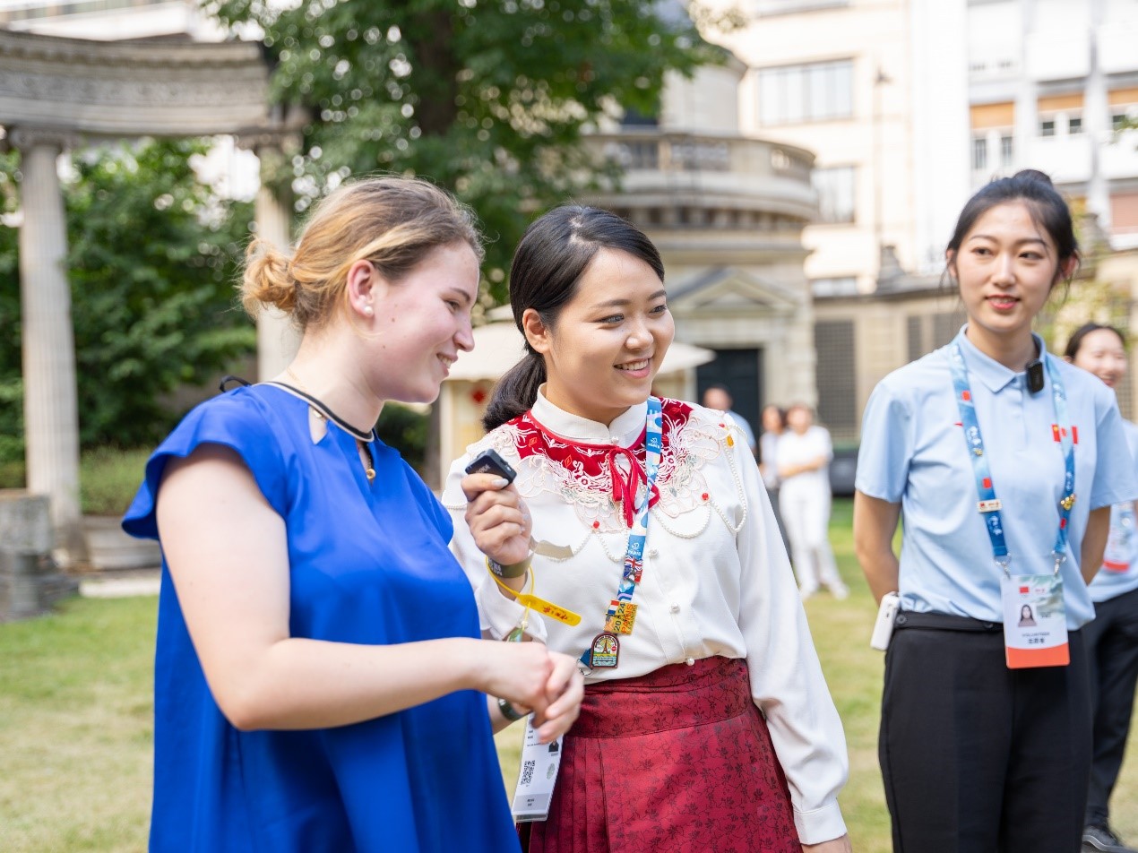 巴黎奧運(yùn)會(huì)“中國(guó)之家”開(kāi)門迎賓。 “中國(guó)之家”供圖