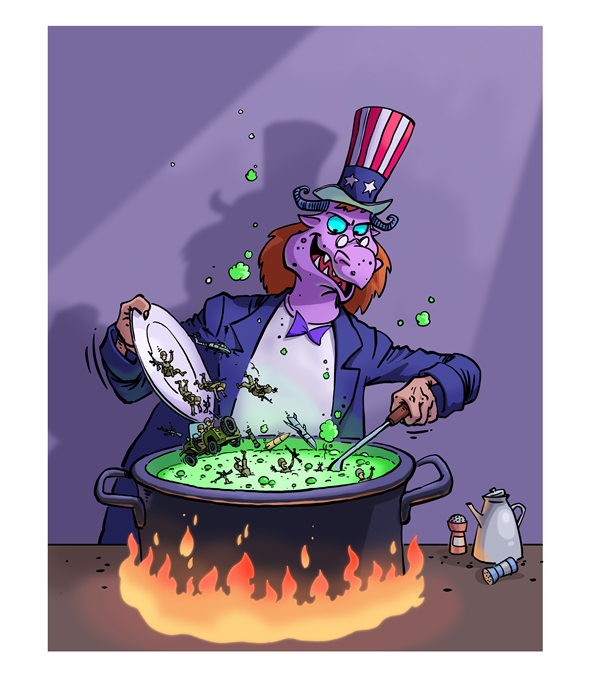 漫畫作者：馬宏亮（人民網(wǎng)版權(quán)圖片，未經(jīng)授權(quán)請勿轉(zhuǎn)載。）