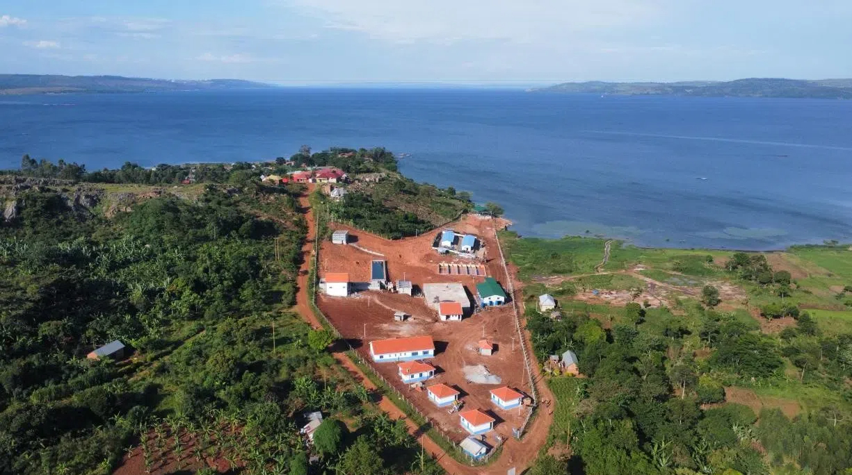 烏干達(dá)布伊奎供水項(xiàng)目建設(shè)完成。中鐵十局非洲公司供圖