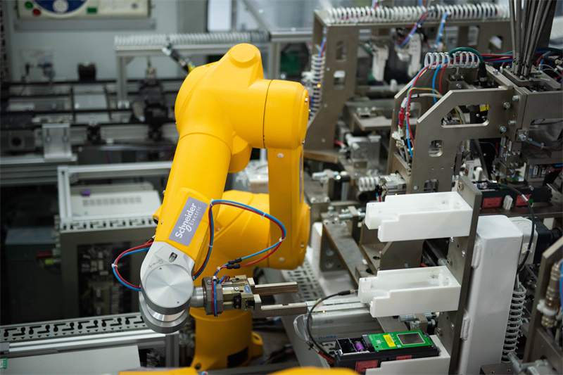 施耐德電氣無(wú)錫燈塔工廠。施耐德電氣供圖