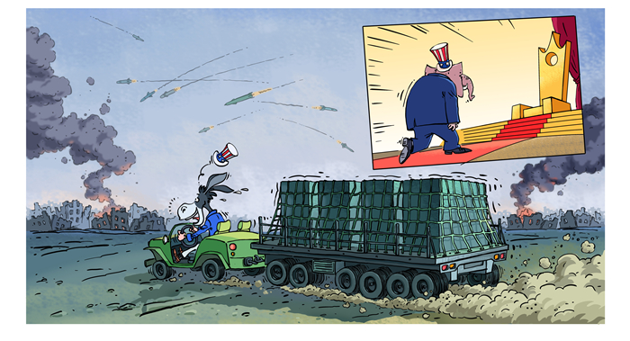 漫畫作者：馬宏亮（人民網版權圖片，未經授權請勿轉載。）