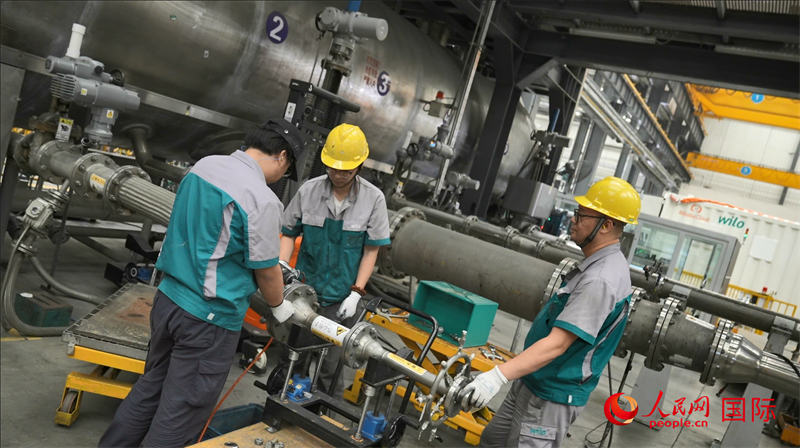 威樂(lè)集團(tuán)北京工廠。人民網(wǎng) 王禹蘅攝