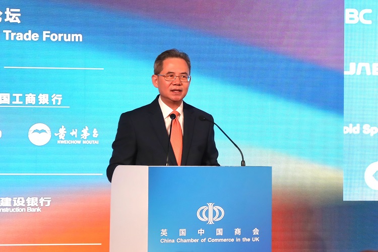 鄭澤光大使致辭 吳若鳴攝影