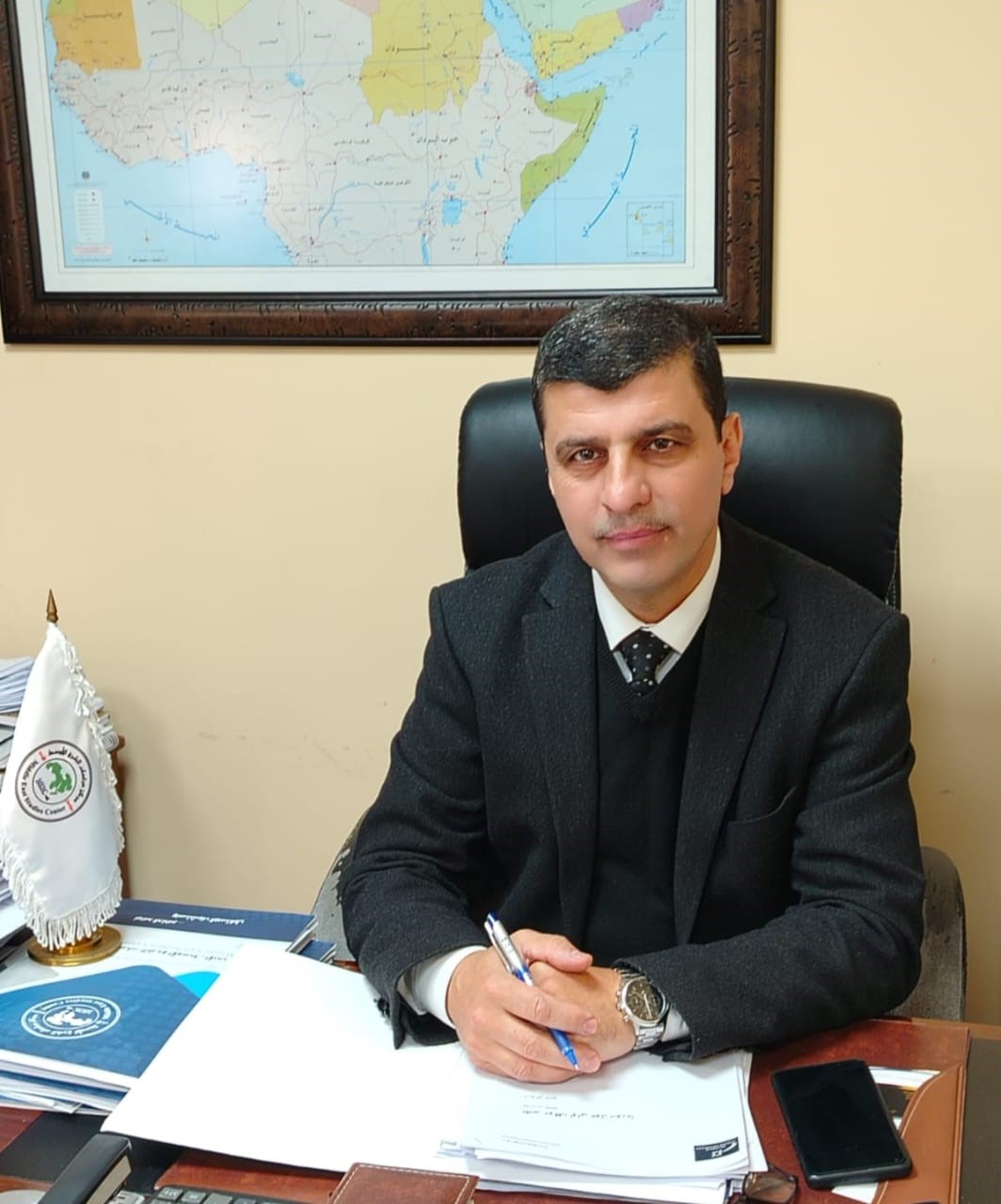 約旦中東研究中心執(zhí)行主任班延·奧馬里。受訪者供圖