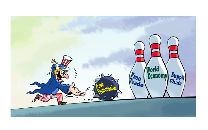 漫畫作者：馬宏亮（人民網版權圖片，未經授權請勿轉載。）