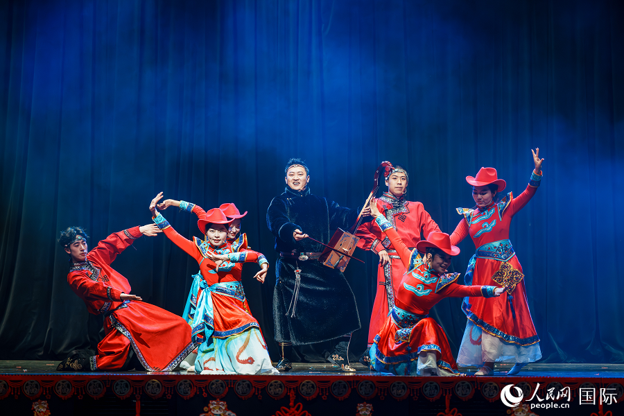 蒙古族舞蹈《酒歌》。活動(dòng)主辦方供圖