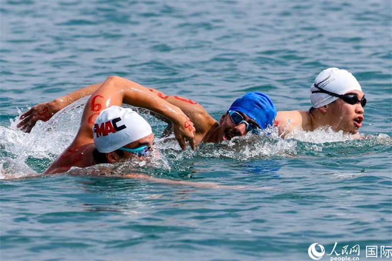 奮勇爭先。人民網(wǎng) 塔里克·易卜拉欣攝