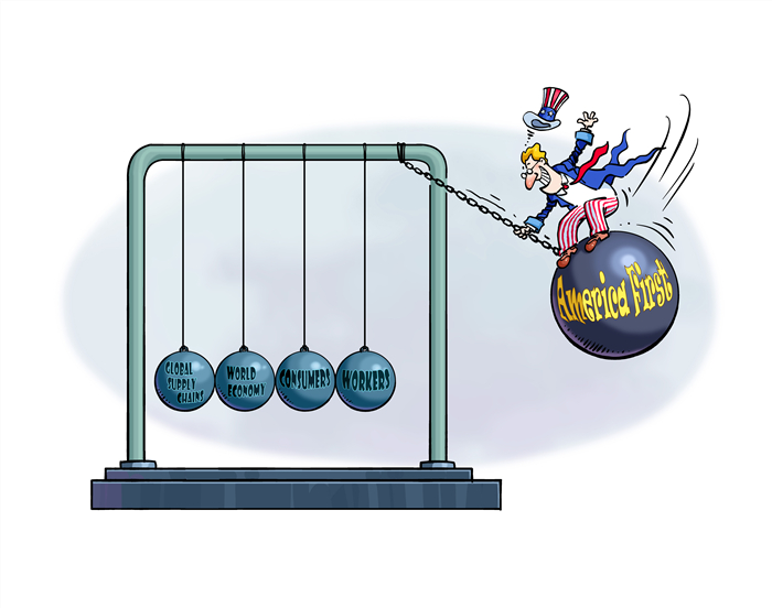 漫畫作者：馬宏亮（人民網(wǎng)版權(quán)圖片，未經(jīng)授權(quán)請勿轉(zhuǎn)載。）