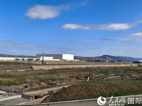 丹吉爾科技城遠(yuǎn)眺。人民網(wǎng)記者 黃培昭攝