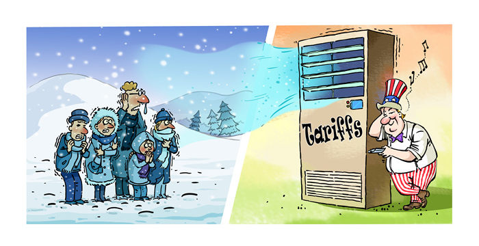 漫畫作者：馬宏亮（人民網(wǎng)版權(quán)圖片，未經(jīng)授權(quán)請勿轉(zhuǎn)載。）