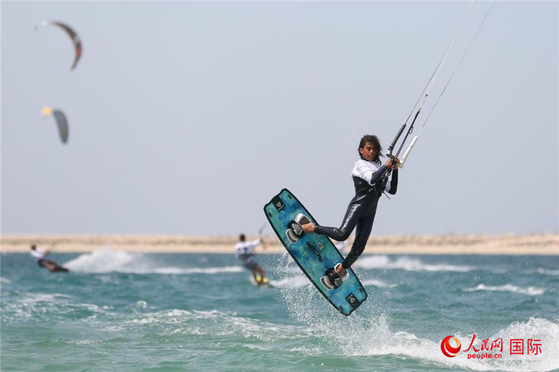 比賽中的選手。人民網(wǎng)塔里克·易卜拉欣攝