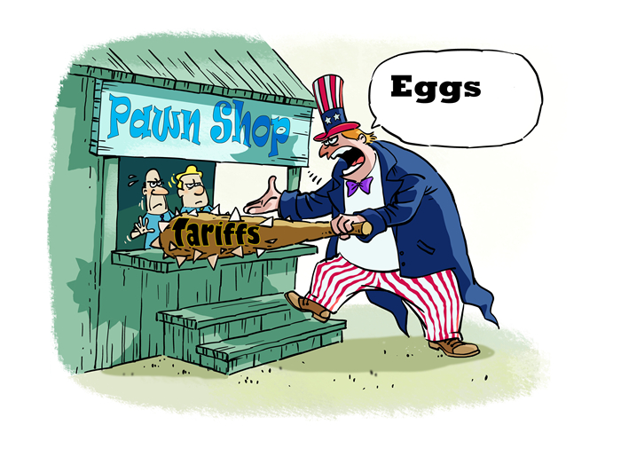 漫畫作者：馬宏亮（人民網(wǎng)版權(quán)圖片，未經(jīng)授權(quán)請(qǐng)勿轉(zhuǎn)載。）