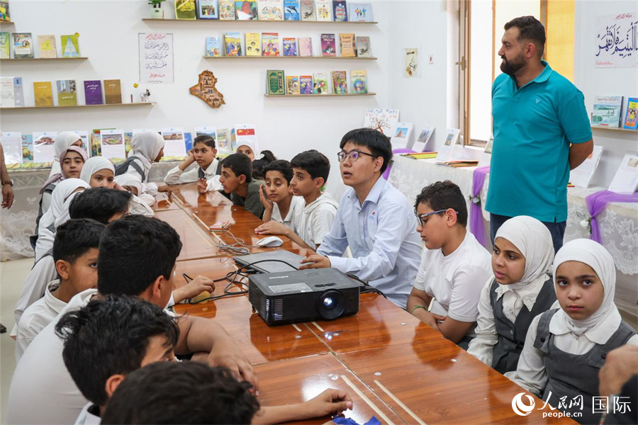 中伊文化交流現場。人民網 伊納斯·易卜拉欣攝