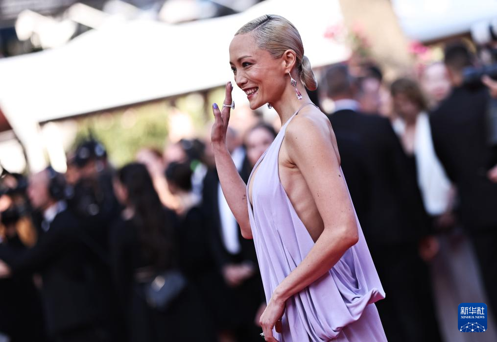 5月14日，在法國戛納舉行的第78屆戛納國際電影節(jié)上，《碟中諜8：最終清算》主演、法國演員龐·克萊門捷夫出席首映禮。新華社記者 高靜 攝