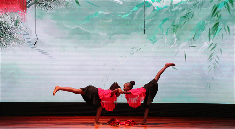 比賽現(xiàn)場(chǎng)。埃格頓大學(xué)孔子學(xué)院供圖