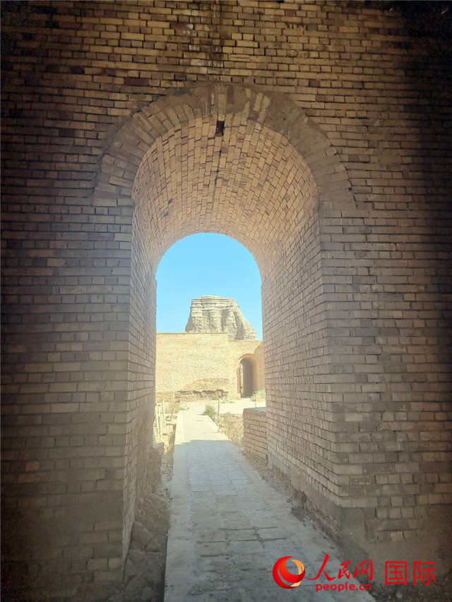 遺址一景。人民網(wǎng) 伊納斯·易卜拉欣攝