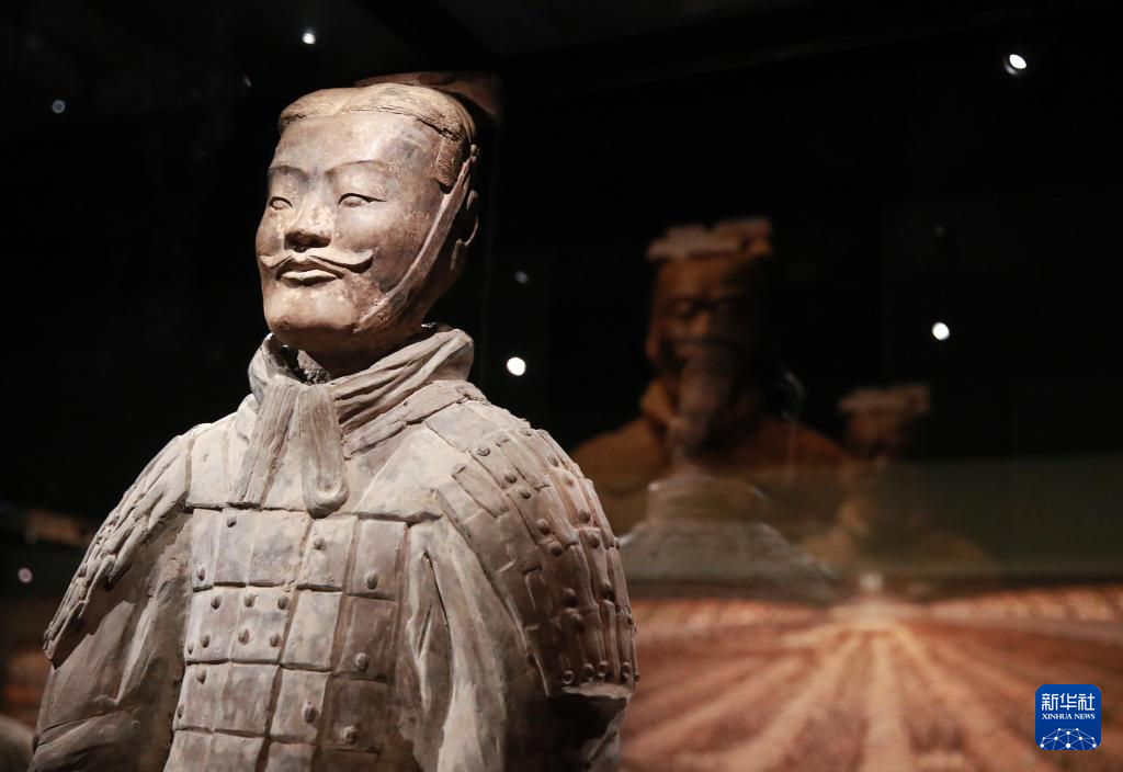 　　這是6月25日在澳大利亞珀斯西澳博物館拍攝的展品。新華社記者 馬平 攝