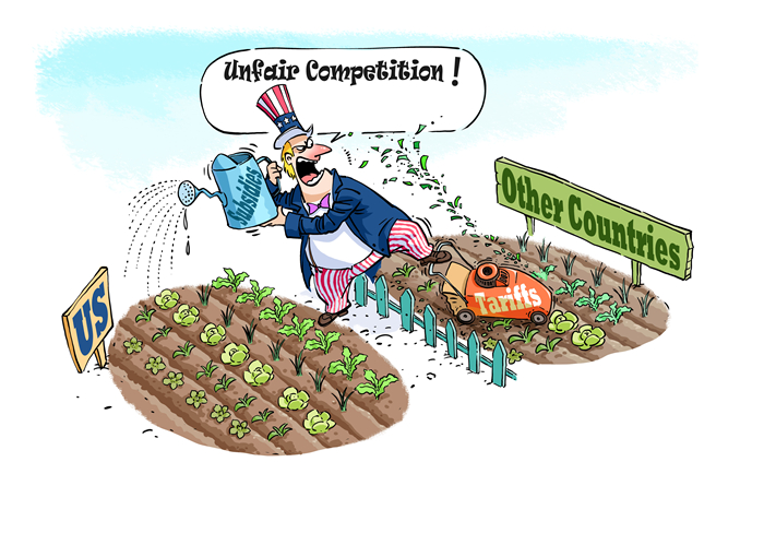 漫畫作者：馬宏亮（人民網(wǎng)版權圖片，未經(jīng)授權請勿轉載。）