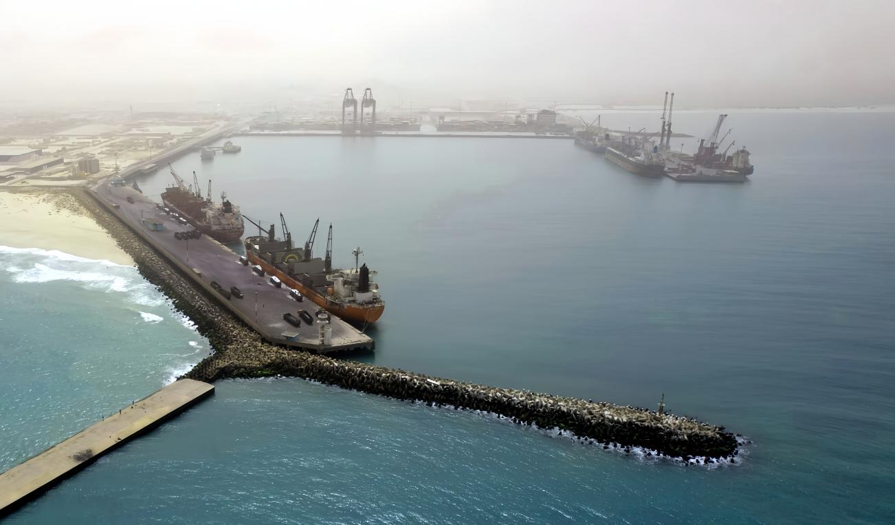 中毛友誼港。中國路橋供圖