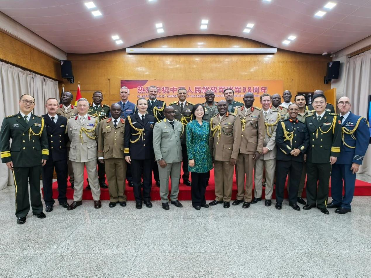 招待會(huì)現(xiàn)場(chǎng)。中國(guó)駐肯尼亞大使館供圖