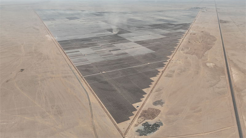 REPDO 4-AHK光伏項(xiàng)目全景。中國(guó)電建供圖