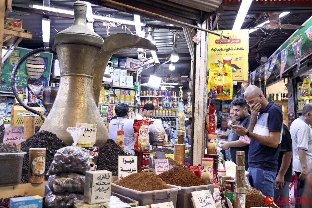 市場內(nèi)一景。人民網(wǎng) 伊納斯·易卜拉欣攝