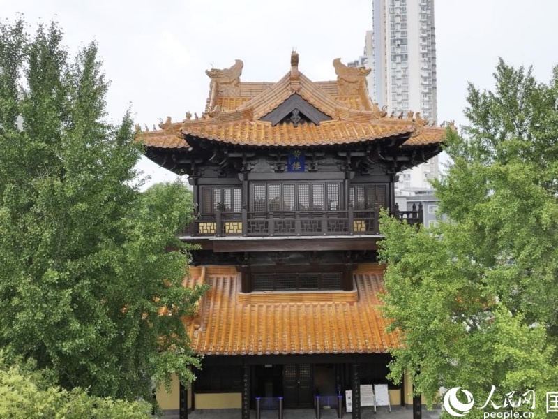 徐州城北紀念蘇軾的黃樓。人民網(wǎng) 余樂攝