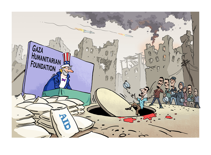 漫畫作者：馬宏亮（人民網(wǎng)版權圖片，未經(jīng)授權請勿轉載。）