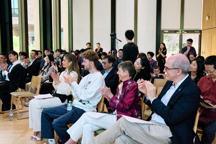 中英各界代表出席啟動儀式。趙文楷攝