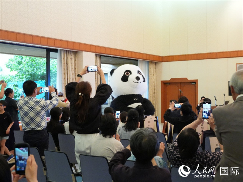 “功夫熊貓”表演。人民網(wǎng) 許可攝