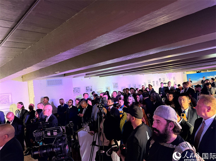 招待會(huì)現(xiàn)場(chǎng)。人民網(wǎng)記者 戴楷然攝