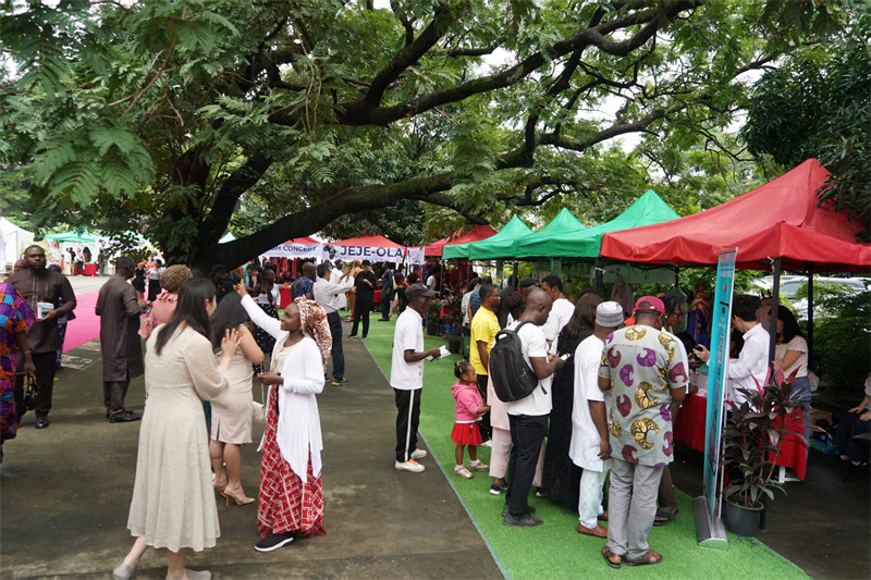 “2025年中尼文化和旅游節(jié)”活動(dòng)現(xiàn)場(chǎng)。尼日利亞中國(guó)文化中心供圖