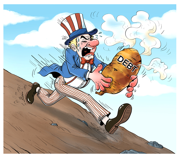 漫畫(huà)作者：譚希光（人民網(wǎng)版權(quán)圖片，未經(jīng)授權(quán)請(qǐng)勿轉(zhuǎn)載）