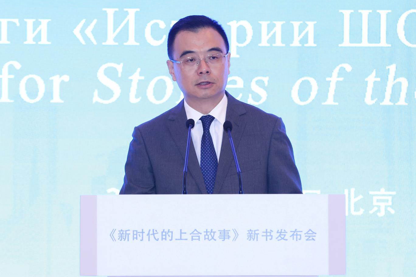 劉彬致辭。主辦方供圖