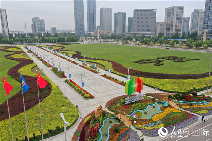 8月28日，第七屆中國—阿拉伯國家博覽會(huì)在寧夏銀川市開幕。人民網(wǎng) 梁宏鑫攝