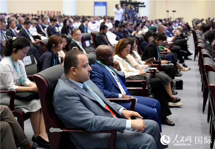 8月28日，第七屆中國—阿拉伯國家博覽會(huì)開幕式暨“一帶一路”貿(mào)易投資促進(jìn)活動(dòng)在寧夏銀川舉行。人民網(wǎng) 周航攝